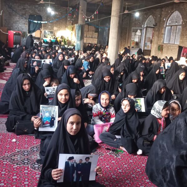 مراسم عزاداری شهدای خدمت در شهرستان فاروج