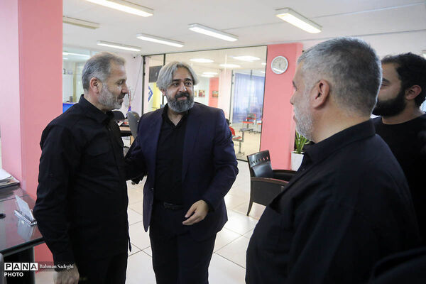 بازدید مسئول سازمان بسیج دانش‌آموزی کشور از خبرگزاری پانا
