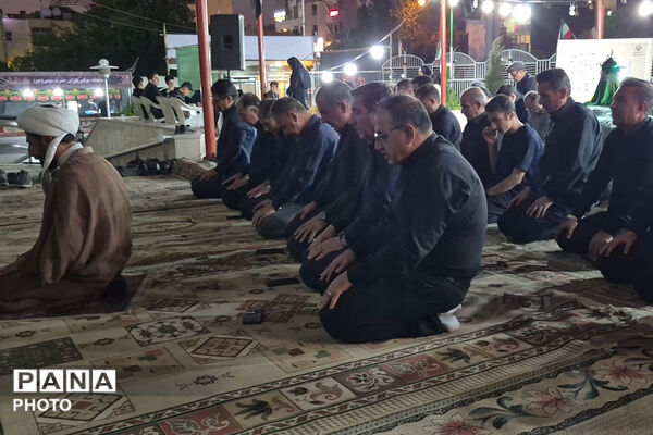 هیئت دانش‌آموزی در سوگ محرم