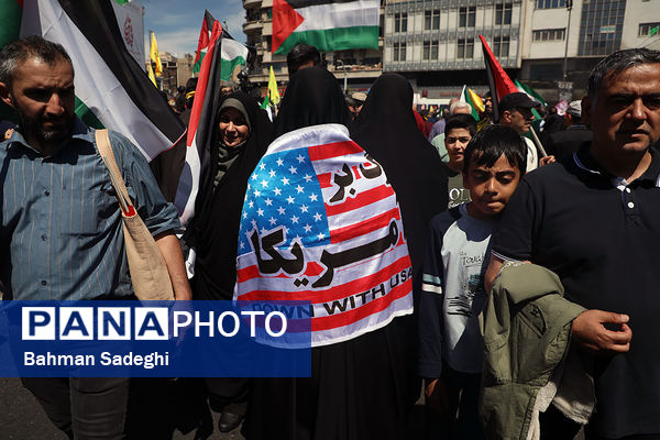 مراسم راهپیمایی روز جهانی قدس در تهران