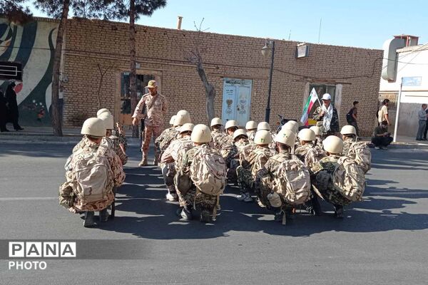 «جانفدایان»؛ نمایش آمادگی و هماهنگی در میدان