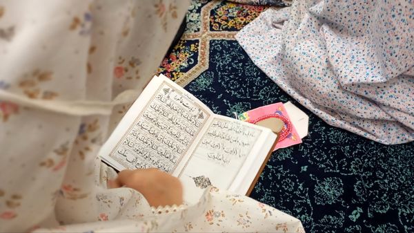 اولین روز اعتکاف دانش‌آموزی ناحیه 2 کرج و شهرستان فردیس