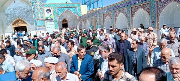 راهپیمایی جمعه خشم در کاشمر 