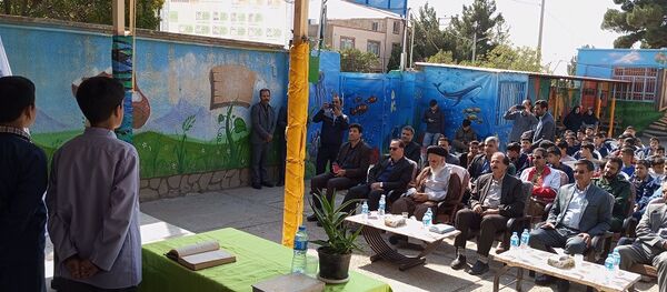 طنین شور عاطفه‌ها در مدرسه شهید صدوقی اسفراین
