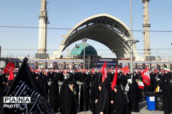 دومین روز مراسم بدرقه و وداع با رهبر شهید مقاومت