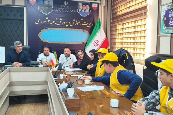 انتخابات انجمن ورزشی دانش‌آموزی مرحله منطقه ای در ناحیه دو شهرری 