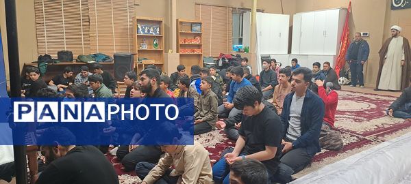 هیات هفتگی دانش‌آموزی انصار المهدی در نیشابور 