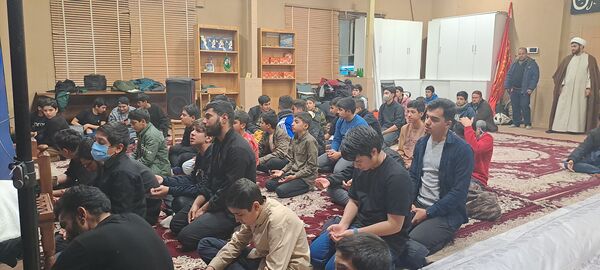 هیات هفتگی دانش‌آموزی انصار المهدی در نیشابور 