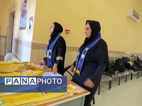 اردوی تمشک دختران بجنورد در اردوگاه شهید چمران 