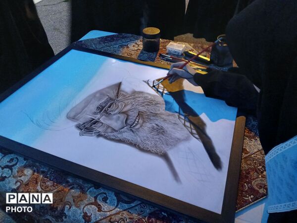 مراسم میثاق معلمانه  در دبیرستان ازرم