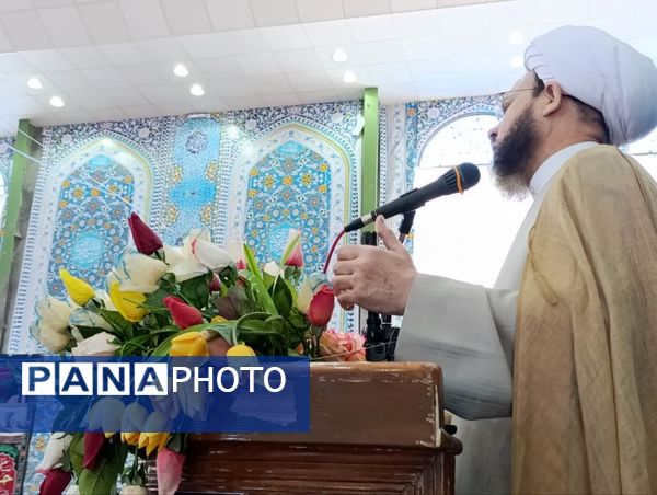 نماز عبادی سیاسی جمعه در روستای مزده خلیل آباد 