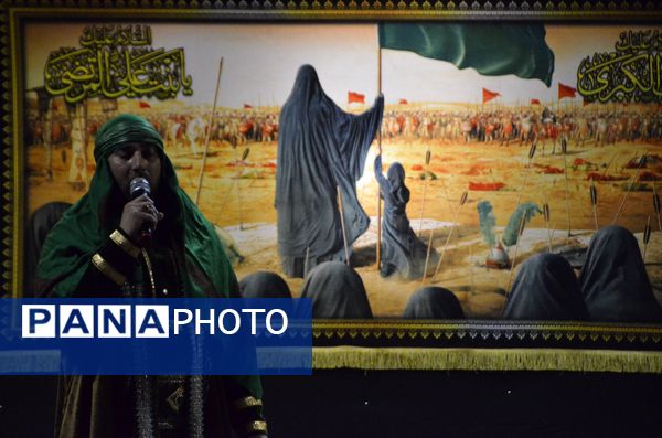 مراسم شب هشتم محرم در  هیئت فرهنگیان 