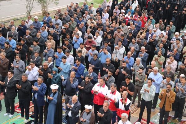 تجلی عبودیت و بندگی در نماز عید فطر فهرج
