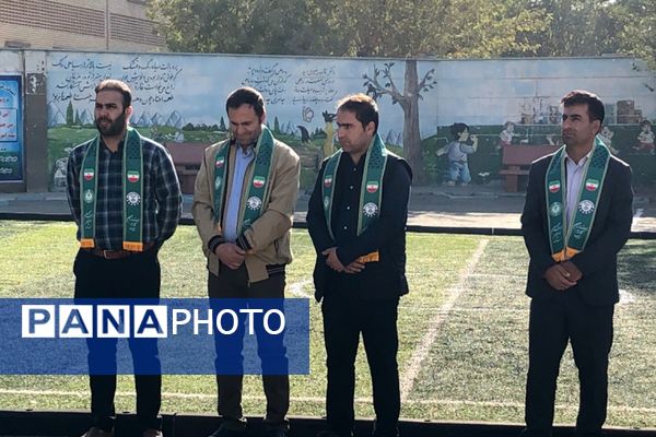 اجرای طرح «وطن یار» در دبستان ائمه اطهار ناحیه دو شهرری 