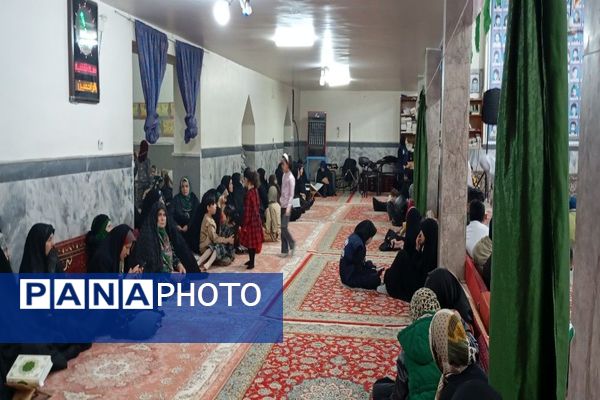 محفل انس با قرآن کریم  در مسجد جامع شهر بار نیشابور 