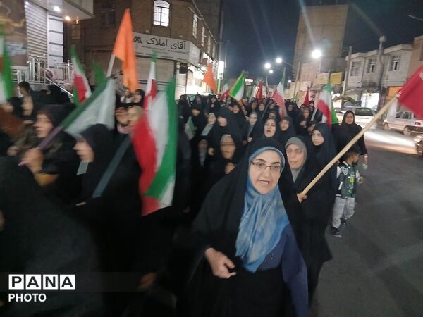 نود و دومین شب ایستادگی مردم زیبادشت در بیعت با آرمان‌های انقلاب
