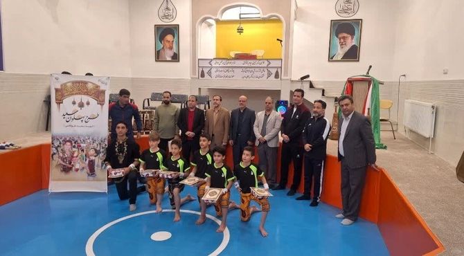 افتتاح اولین کانون زورخانه دانش‌آموزی در شازند