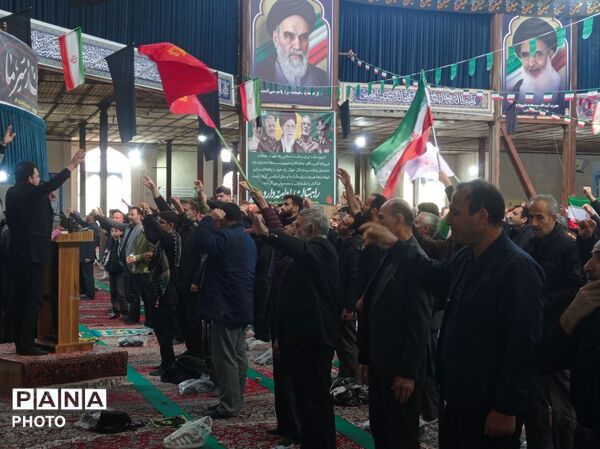 مراسم بزرگداشت شهید امت، شهید امام خامنه ای(ره) در ملایر 