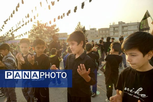 مراسم سوگواری حضرت فاطمه در دبستان هدایت ۲