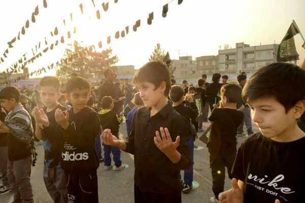 مراسم سوگواری حضرت فاطمه در دبستان هدایت ۲