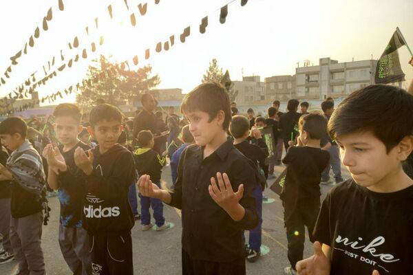 مراسم سوگواری حضرت فاطمه در دبستان هدایت ۲