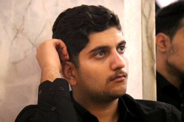 هیئت قاسم ابن‌الحسن در حرم مطهر رضوی