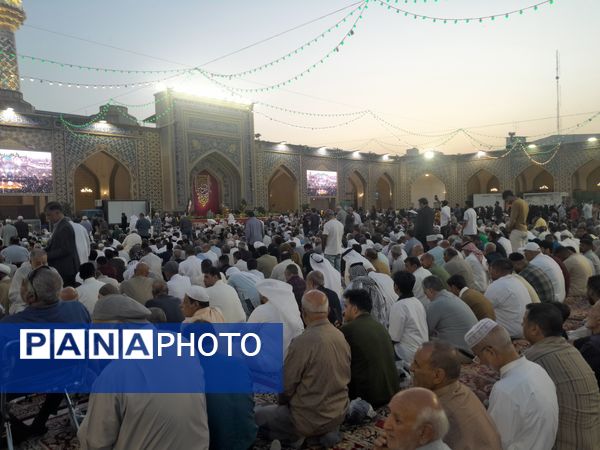 شب میلاد امام هشتم شعیان در حرم مطهر رضوی