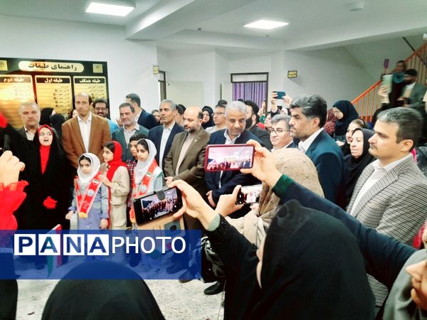 افتتاح مدرسه  ۱۲ کلاسه فروغی بسطامی در بوشهر