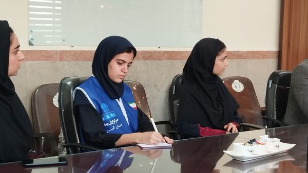 جلسه همکاری کمیته امداد و شورای دانش‌آموزی در آموزش و پرورش ناحیه ۲ کرج و شهرستان فردیس 
