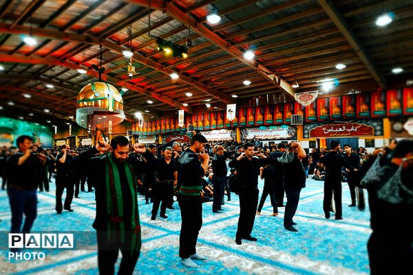 آیین سوگواری امام سجاد (ع) و سومین روز شهادت شهدای کربلا در آباده