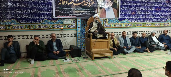 مراسم گرامیداشت شهدای خدمت در شهرستان شوش