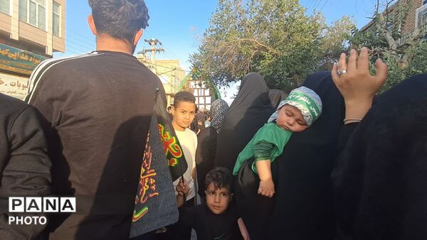 نخل برداری و علم گردانی در روز عاشورا - یزد