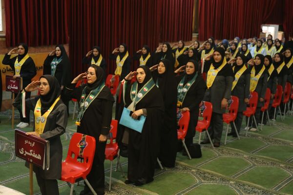پیش اردوی ملی پیشتازان دختر سازمان دانش‌آموزی آذربایجان شرقی
