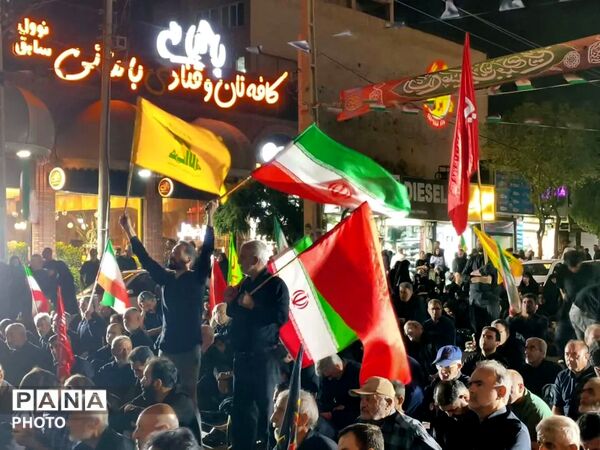 صد و چهاردهم تجمع اقتدار در فردیس با حال‌ و هوای محرم