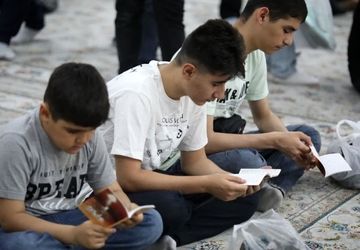  برگزاری مراسم دعای عرفه در مصلی باقرشهر 