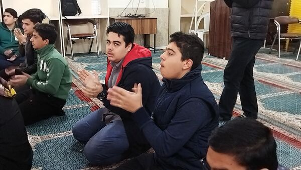 مراسم میلاد حضرت مهدی (عج) در دبیرستان شاهد ابوذر غفاری نیشابور 