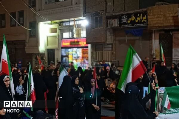 موج‌ صد و هفتاد و هفتمین حضور پرشور مردم غیور صباشهر در تجمعات مردمی
