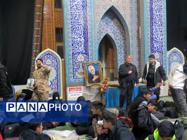 اعزام کاروان راهیان نور از مدارس متوسطه دوم پسرانه منطقه پردیس 