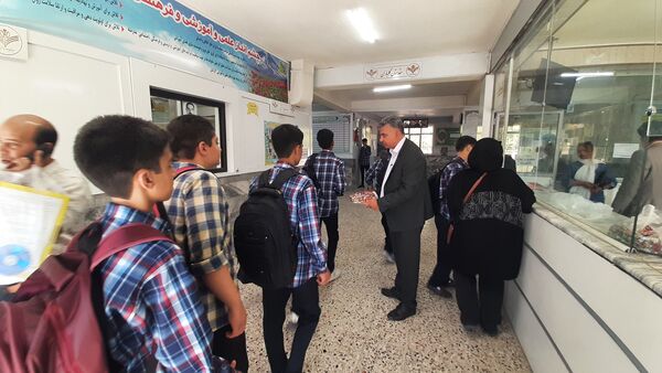 آغاز سال تحصیلی جدید در دبیرستان پسرانه عبدالحسین قفلی