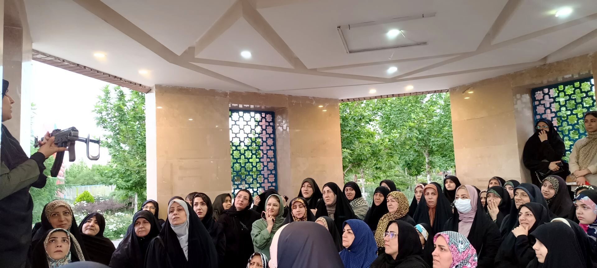 اولین جلسه آموزش نظامی «جان فدایان» کیانمهر کرج