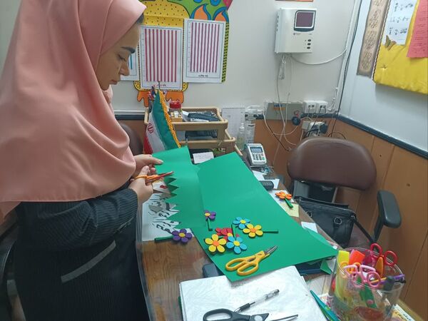 انجام پروژه مهر با هدف خلق مدرسه‌ای شاداب در دبستان ســـــارا شهرستان ملارد