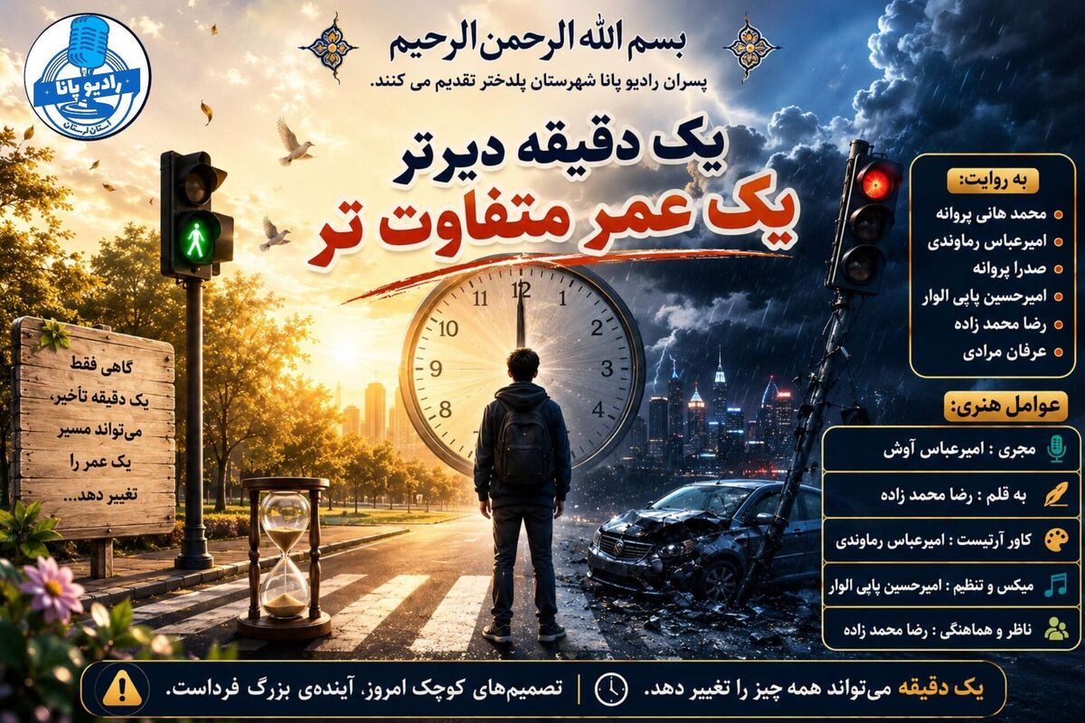 یک دقیقه تأخیر، یک عمر تفاوت