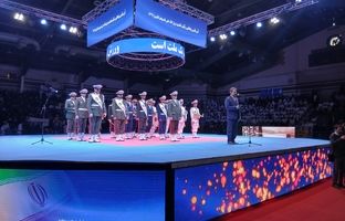 رزمایش اقتدار جامعه ورزش برگزار شد