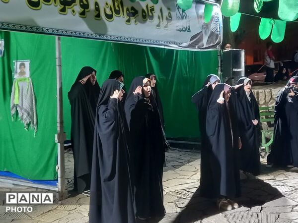 عطر رضوی در موج پنجاه و پنجمین شب اجتماع مردم شریف دلفان