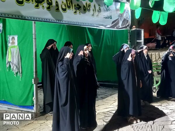 عطر رضوی در موج پنجاه و پنجمین شب اجتماع مردم شریف دلفان