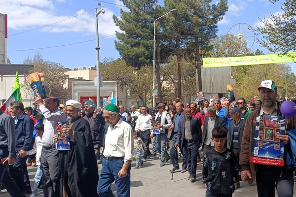 راهپیمایی روز جهانی قدس در نیشابور