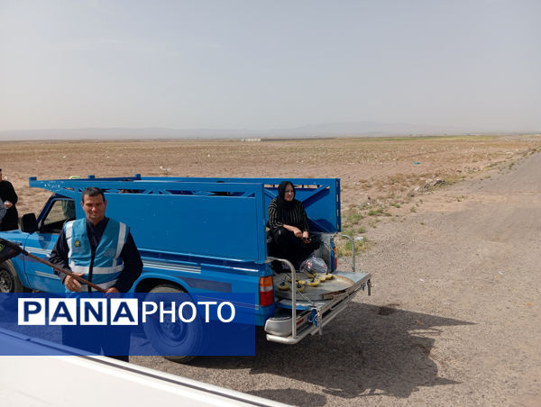 دسته عزاداری شهر جعفریه قم در سالروز شهادت امام جعفر صادق(ع)