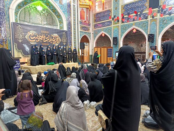 مراسم شهادت حضرت رقیه(س) در نیشابور
