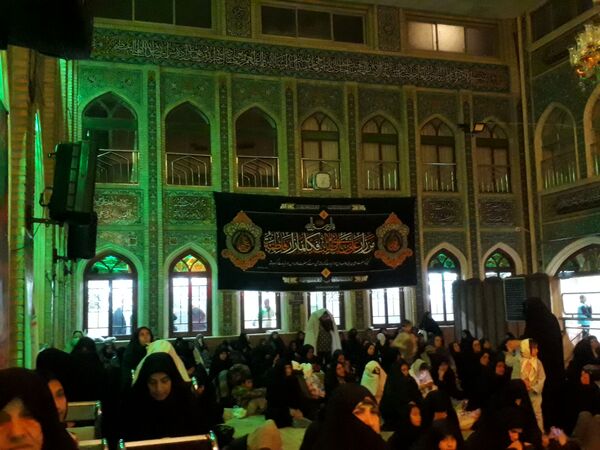 عزاداری دهه دوم فاطمیه در تکیه ابوالفضلی 