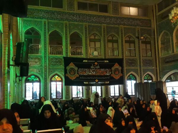 عزاداری دهه دوم فاطمیه در تکیه ابوالفضلی 